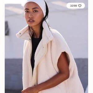 Free people scout it out fleece vest